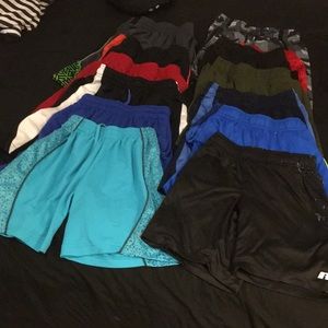 12 PAIR( LOT) KIDS BASKETBALL SHORTS!